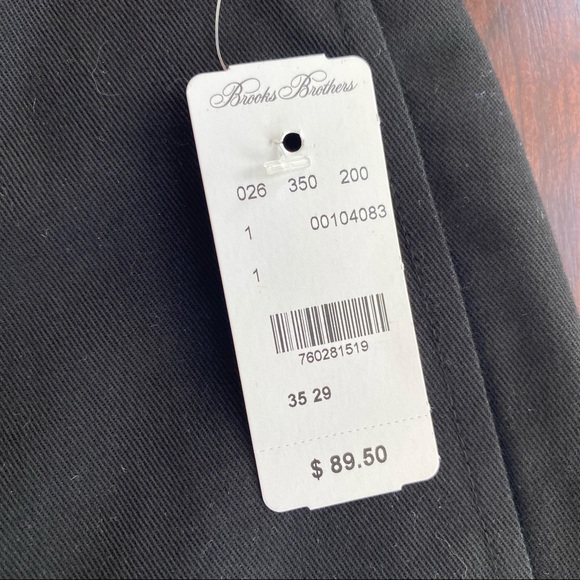 NWT! Brooks Brothers Advantage Chino, W35/L29 - Picture 3 of 7